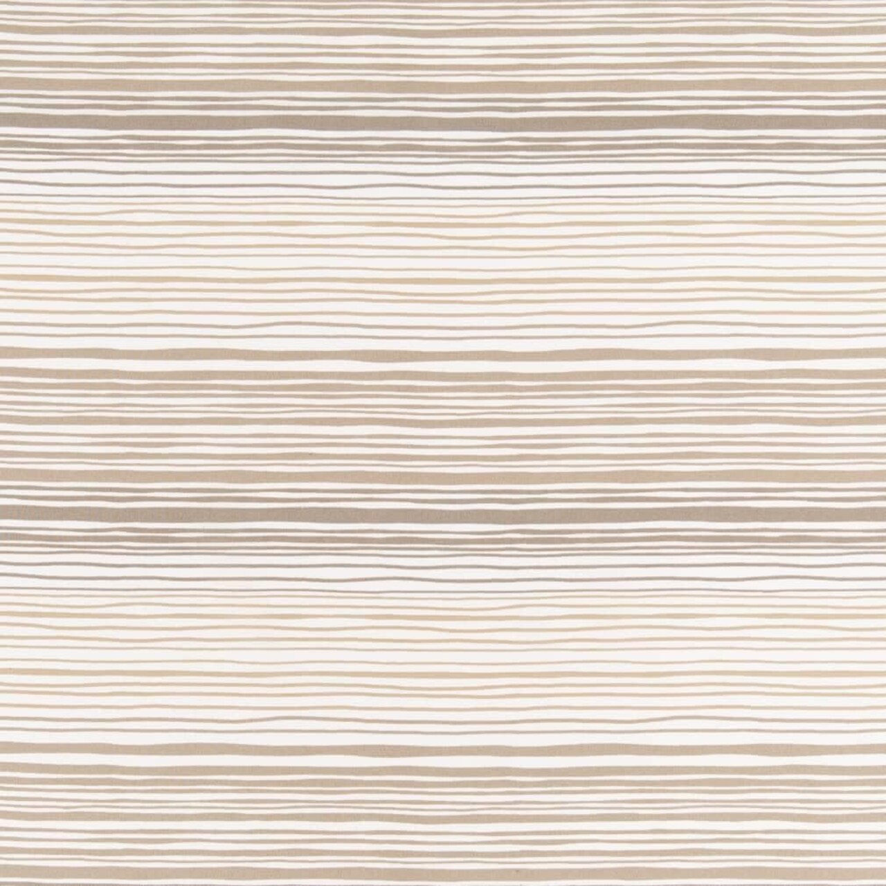 Natural Stain Resistant Performance Pet Friendly Stripe Print Upholstery Fabric by The Yard - SKU: Reynolds Sand